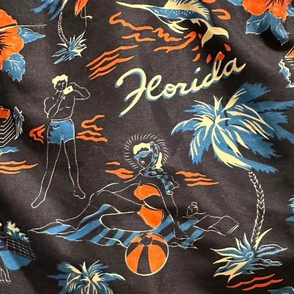 Strong Boalt Florida Print Trunk Swimsuit - Picture 4 of 5